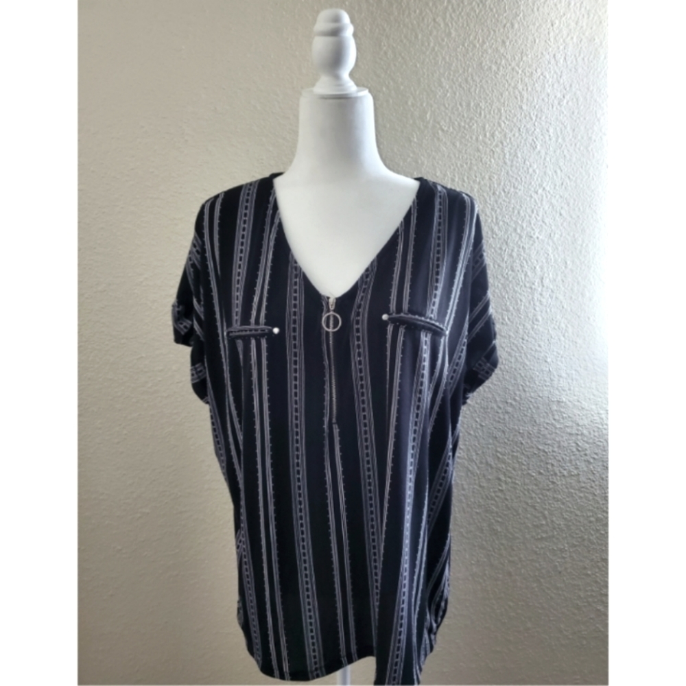 Sweet Wanderer Striped Blouse